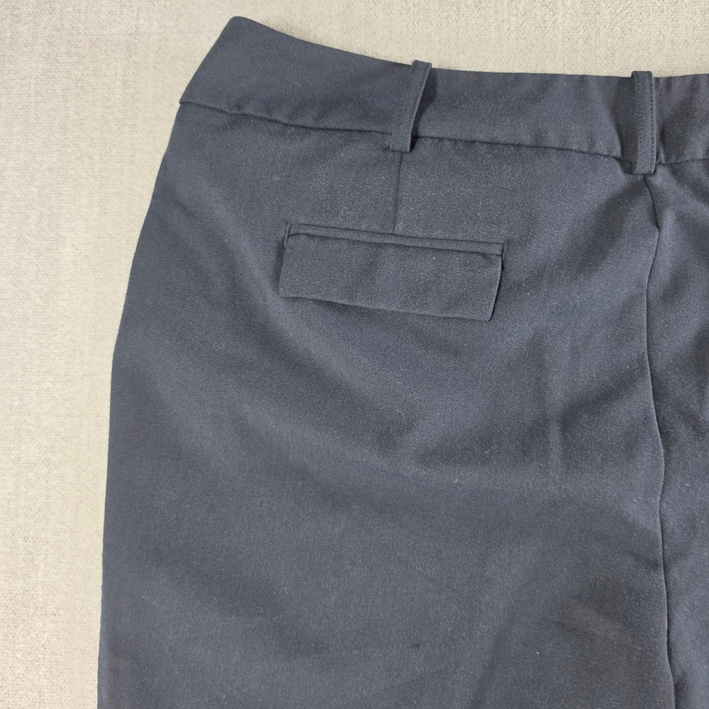Calvin Klein Dress Pants Women 16 Black Wide Leg Stretch Professional Office - Picture 14 of 16